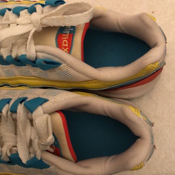 NIKE AIR MAX 96 GS RUNNING SNEAKERS MENS-BOYS SIZE 6Y WOMENS SIZE 8 - Picture 7 of 16